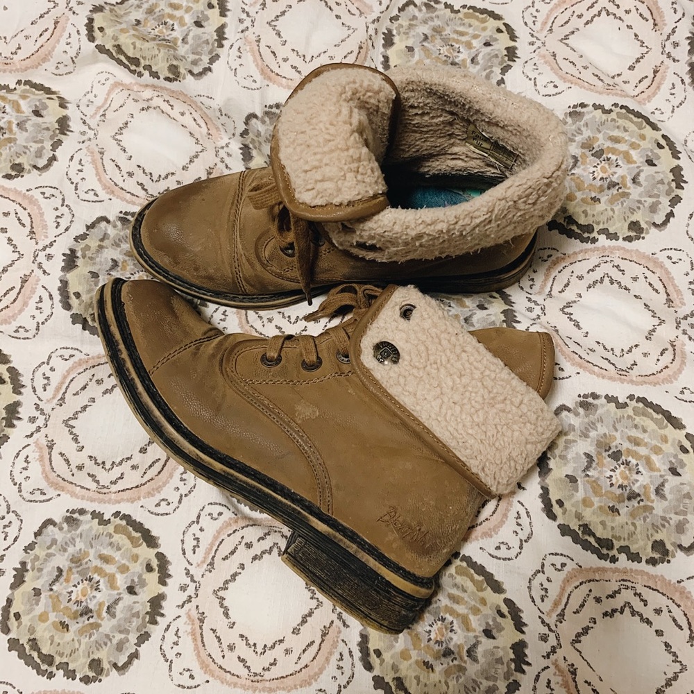 BLOWFISH fur lined ankle boots
